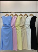 Vestido Drapeado midi - Imagem 2